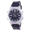 Analog Digital World Time Resin Strap AMW-870-1A AMW870-1 Men's Watch