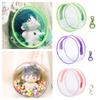Multicolor Doll Display Box Doll Accessories Storage Case Kawaii Clear Outdoor Bag