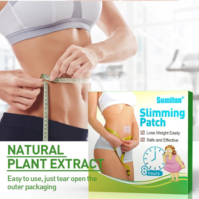 20Pcs Belly Slimming Patch Fast Burning Fat Lose Weight Detox Abdominal Navel Sticker Dampness-Evil Removal Improve Stomach Tool