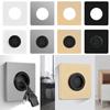 86Type Wall Blank Panel With Outlet Hole Cable Cover Decorative Cover  Network Cable
