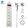 UL Certified 15A 110V Power Strip with US Plug and Overload Protection for Cross-border Use