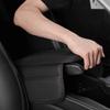 SEAMETAL Universal Car Arm Rest Cushion PU Leather Breathable Center Console Box Cover Anti Scratch Armrest Box Protector Cover