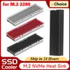 M.2 NGFF NVME 2280 SSD жесткий диск кулер радиатор жесткий диск алюминиевый ПК радиатор охлаждающий жилет с термо силиконовой прокладкой для ПК