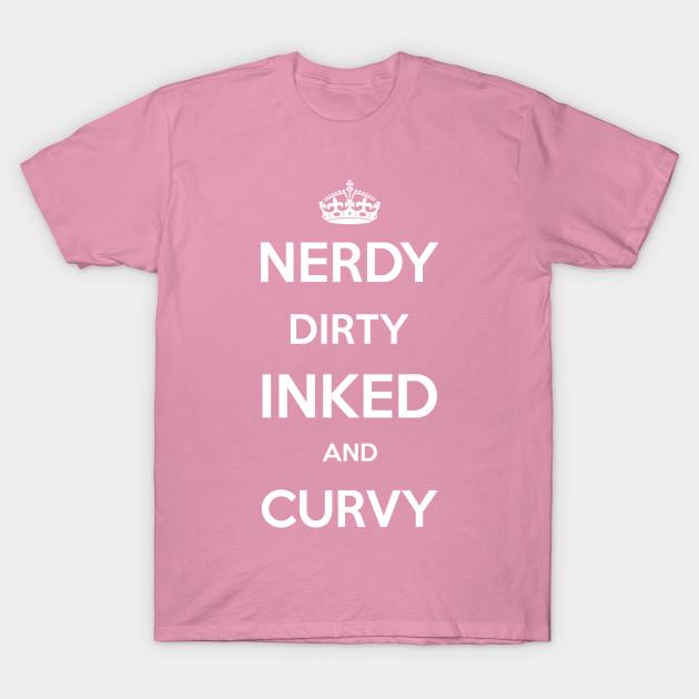 Футболка женская Nerdy Dirty Inked Curvy Harajuku Print Kawaii футболка летняя женская футболка с коротким рукавом топ футболка