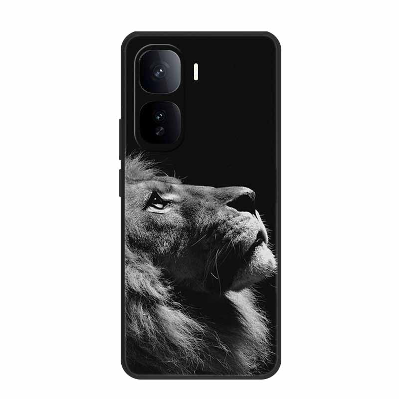 Чехол для vivo iQOO Neo 10 Модный Защитный ТПУ Силиконовый Задний Чехол для iQOO Neo 10 Pro ТПУ Защитный Чехол iQOO Neo10 Pro