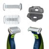 3 шт. Насадки-гребни для триммера OneBlade QP2520 QP2515 QP2620 QP6510 QP6520 QP6530, Сменные насадки для бритвы-триммера для бороды