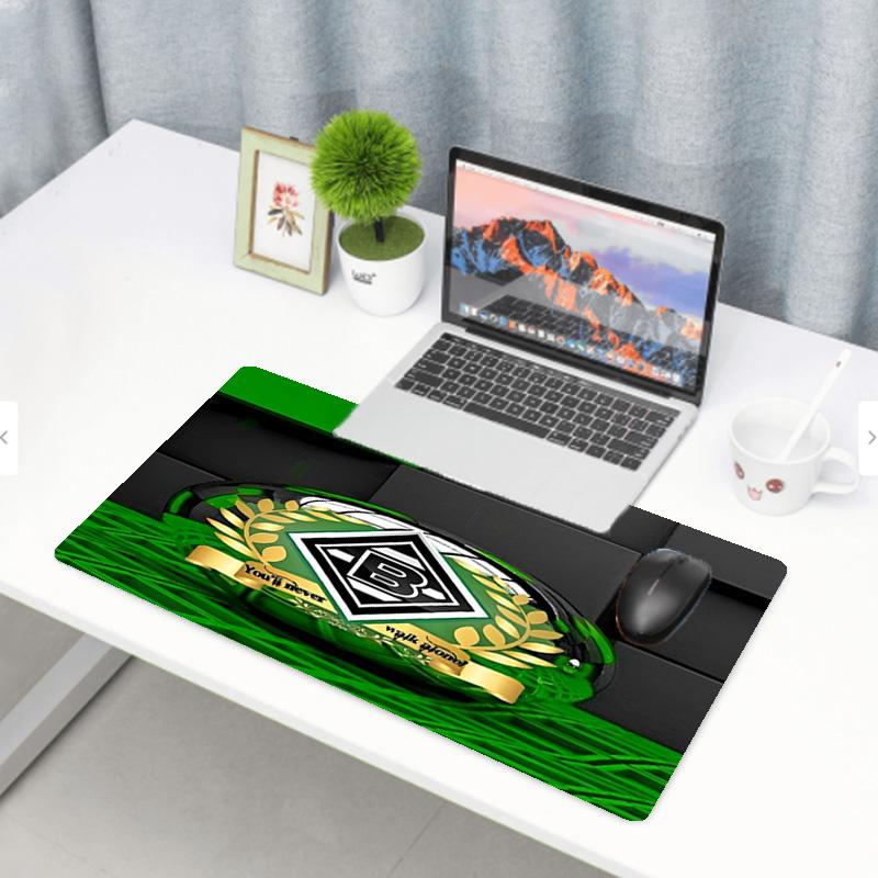 Borussia Monchengladbach Print Mouse Pad, Anti‑Slip Desktop keyboard Mat, for PC Laptop Gaming Working Daily Use, Cool Festival Surprise Gift