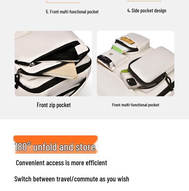 Новый многофункциональный рюкзак большой вместимости - для путешествий, бизнеса и учебы