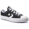 Converse Звездный игрок Окс Черная кожа Черный 159780C