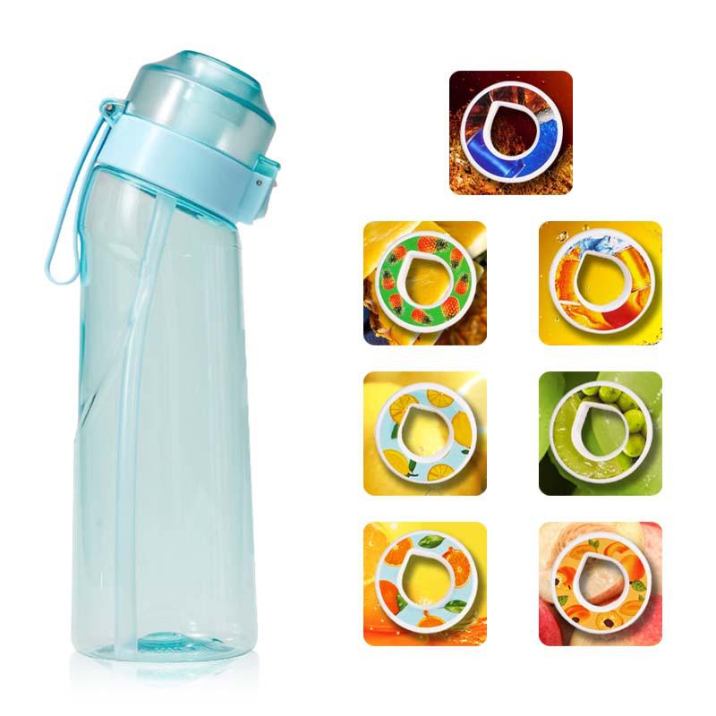 Ароматизированная бутылка для воды с капсулой вкуса и ароматическим кольцом - Термостойкий стакан в наличии