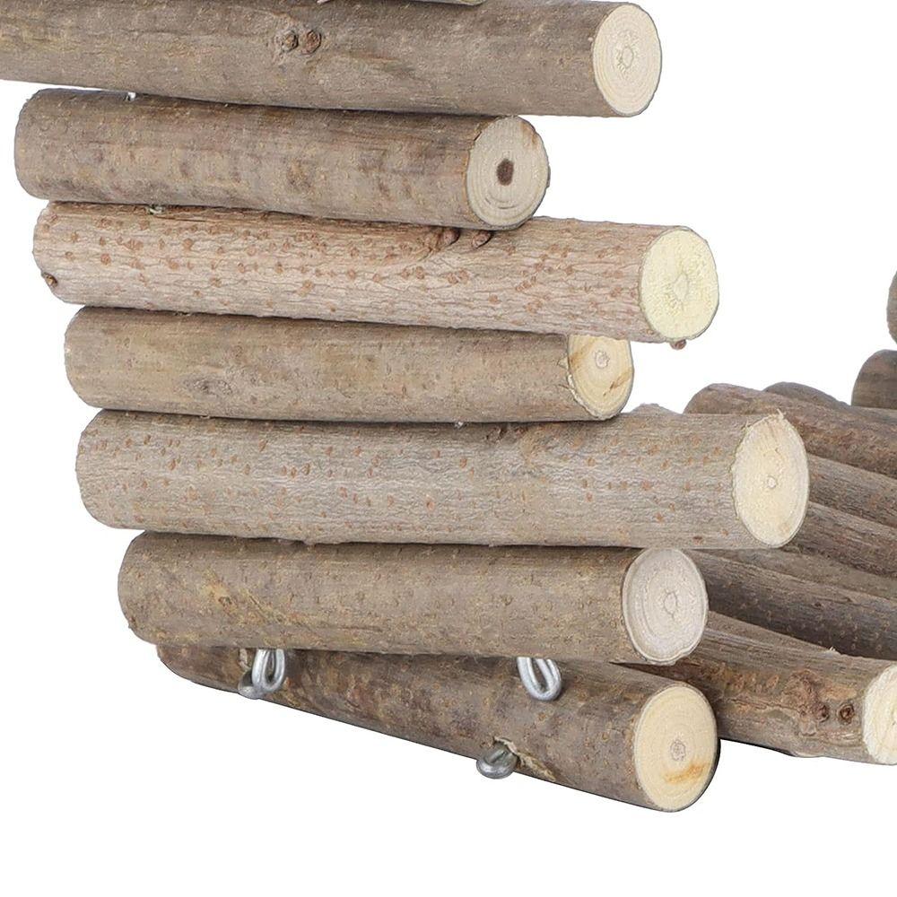 Стоящие морские свинки Дверной забор Деревянный хомяк Деревянный мост Клетка Аксессуары Песчанка