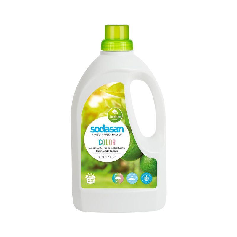 Sodasan Color Lime Жидкое моющее средство 1,5 л