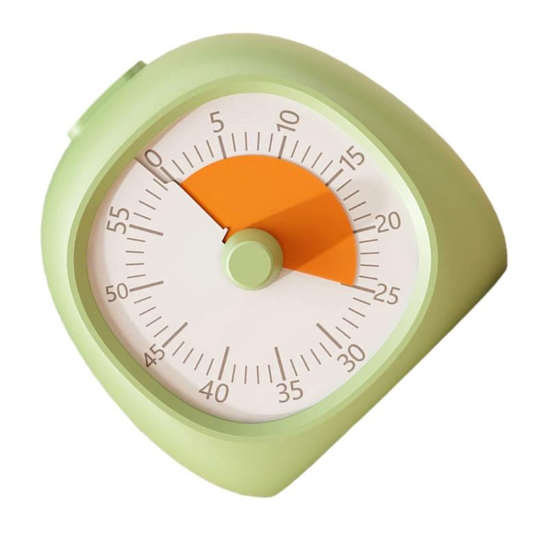60 Minutes Visual Timer Quiet Operation Countdown Alarm Clock Kitchen Countdown Timer Time Management Tool3