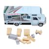 1/32 Kids RV Toy Sound Light Opening Doors Simulation Educational Alloy Motorhome Toy for Children