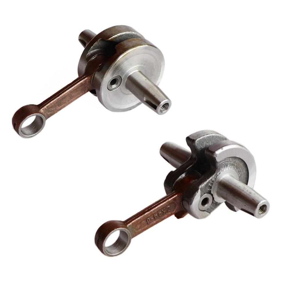 Motorcycle Parts 44-6 Crank for 2 Stroke 49cc Pocket Bike Scooter Engine Crankshaft Parts Mini Dirt Bike ATV Quad Bike