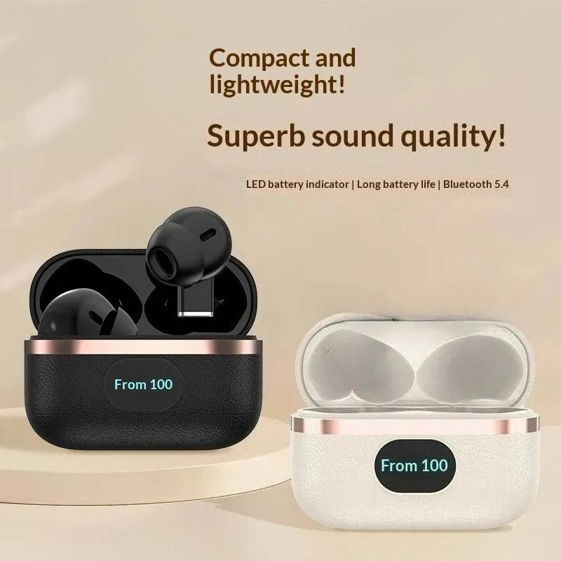 Xiaomi Open‑Ear Hook TWS Bluetooth Earphones Bone‑Conduction Style Touch Control LED Display, Built‑in Mic for Running Fitness