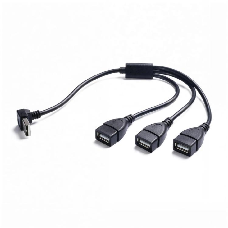 Адаптер-разветвитель USB с чип-контролем для тока 5В3А, обеспечивающий быструю зарядку трех устройств