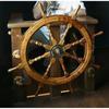 Nautical Marine Home Wall Decor Wooden Ship Wheel ~ Captain Steering  36 Inches Pirates Wonderful Home Décor Wheel ~ Gift Item