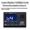AMT-560 3 In 1 Metronome Tuner Built-in Mic W/ Pickup Cable 6.3mm/LCD Display for Guitar Chromatic Bass Violin Ukulele
