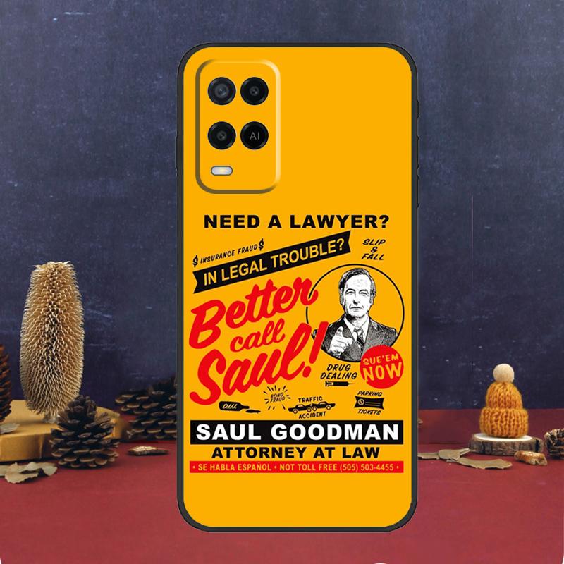 Better Call Saul For OPPO A96 A76 A16 A54 A74 A94 A58 A78 A98 A5 A9 A53 A52 A72 A91 A15 A17 A57 A77 A79 Case