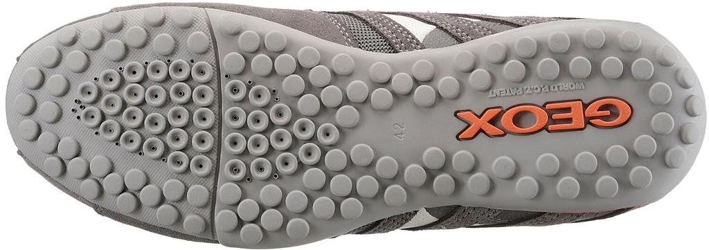 Кроссовки Geox U Snake L (U4207L) grey/orange