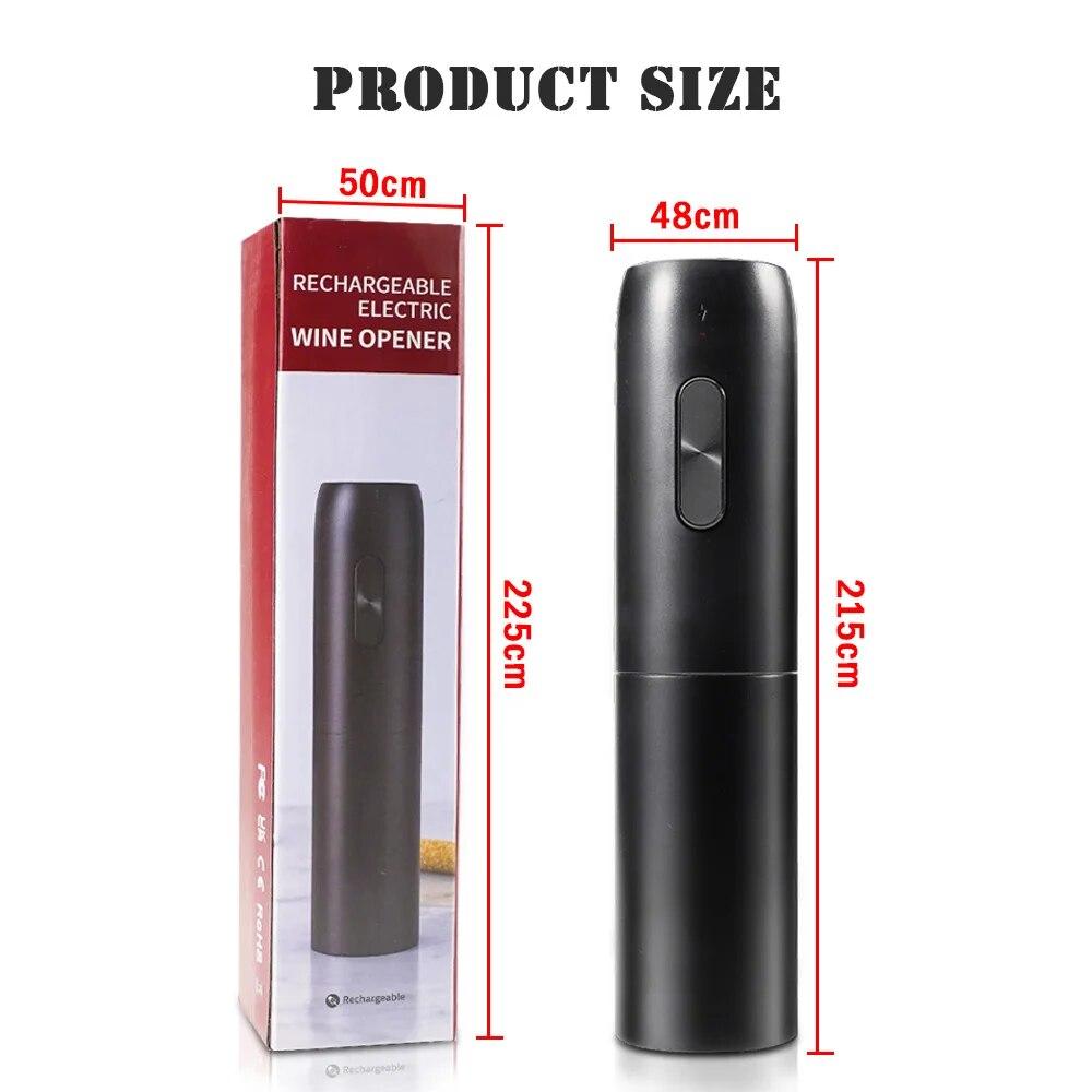 Электрический штопор для бутылок вина Автоматический штопор для красного вина Аккумуляторный штопор для вина Винные инструменты Кухонные принадлежности