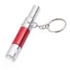 Whistle Flashlight Keychain Mini LED Light with Key Ring Compact Emergency Whistle Torch for Outdoor Hiking Camping