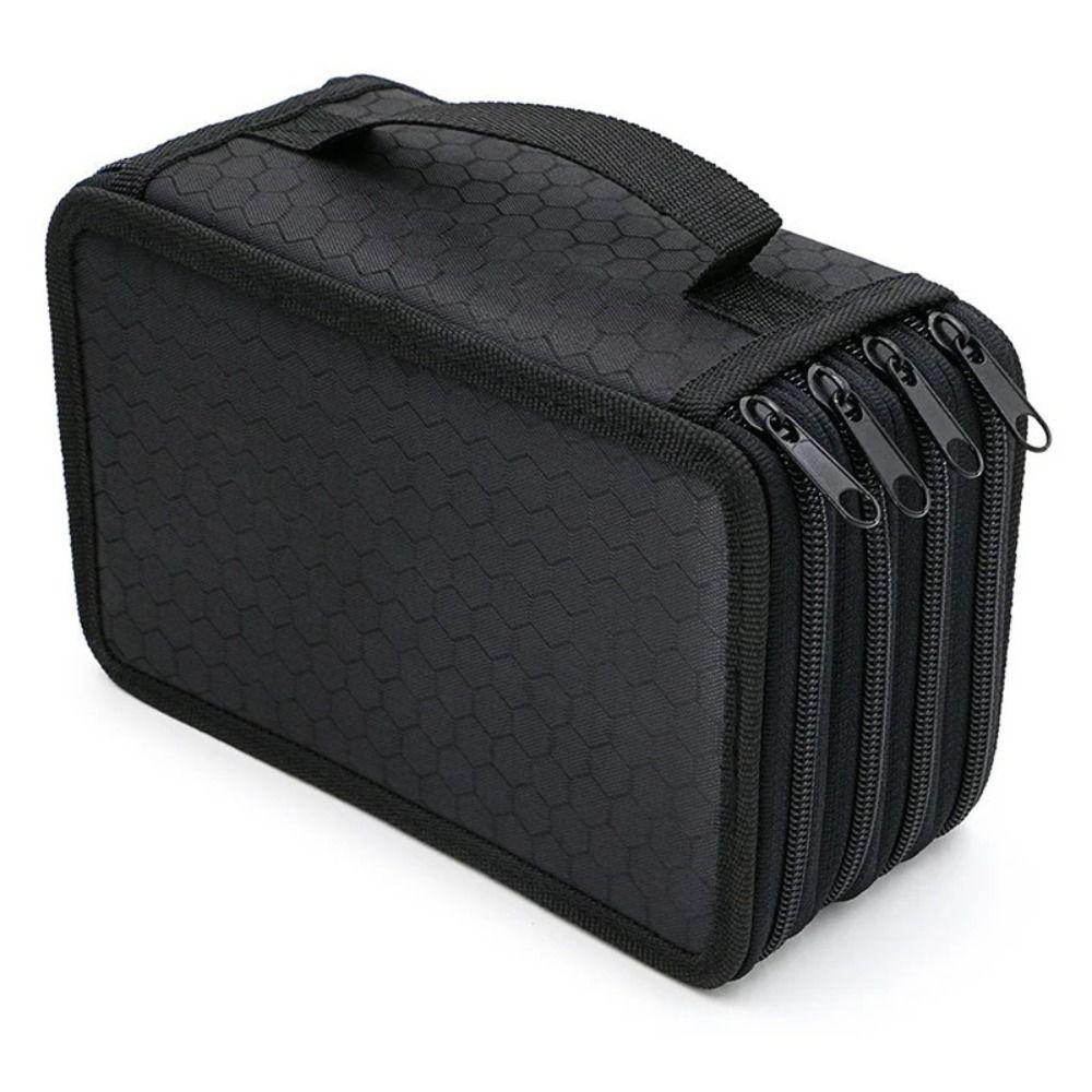 2/3/4 Layers Pencils Case Large Capacity Pen Pouch Multifunction School Stationery Bag Drawing