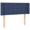 VidaXL LED Headboard Bedroom Furniture Single Bed Accessory Headboard Bed Frame Interior Blue 3123666