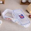 LOCK&LOCK Plastic Food Storage Container, Large Capacity Lunch Box, Sealed Bento Box, Meal Container, Snack Box, Refrigerator Storage Container, 1L