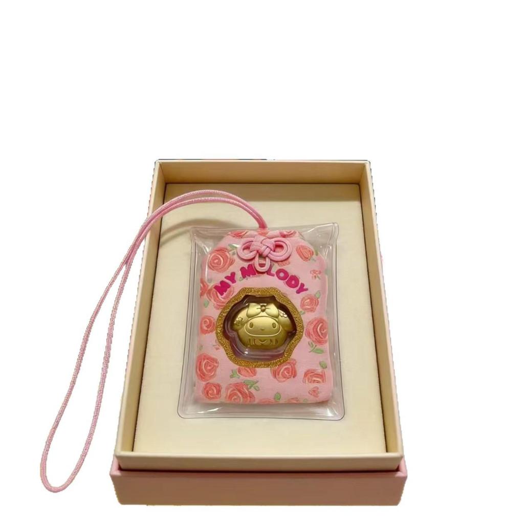 Брелок-амулет Sanrio: Подарок-подвеска на машину или сумку My Melody, Cinnamoroll и Kuromi