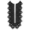 Black DIY PU Embroidery Lace Neckline Collar Lace Fabric Applique Craft Clothing Decorate Accessories Supplies