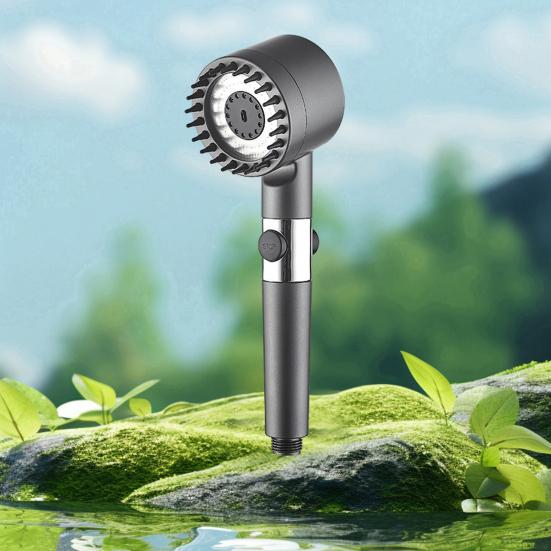 3-режимная ручная душевая насадка высокого давления для расслабляющего душа Силиконовые насадки для душа с фильтрацией