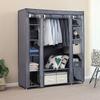 Multi-Layer 10-Grid Portable Non-Woven Fabric Wardrobe