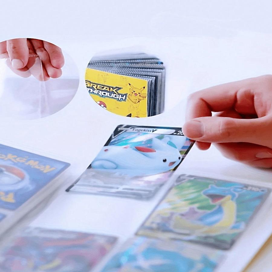 240 Card Album Book Game Card Holder Binder VMAX Game Card Collection Toys Gift (No Cards Included)