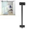 Non-Slip Gate Handle Black Cabinet Pulls Solid Barn Door Handle  Garage