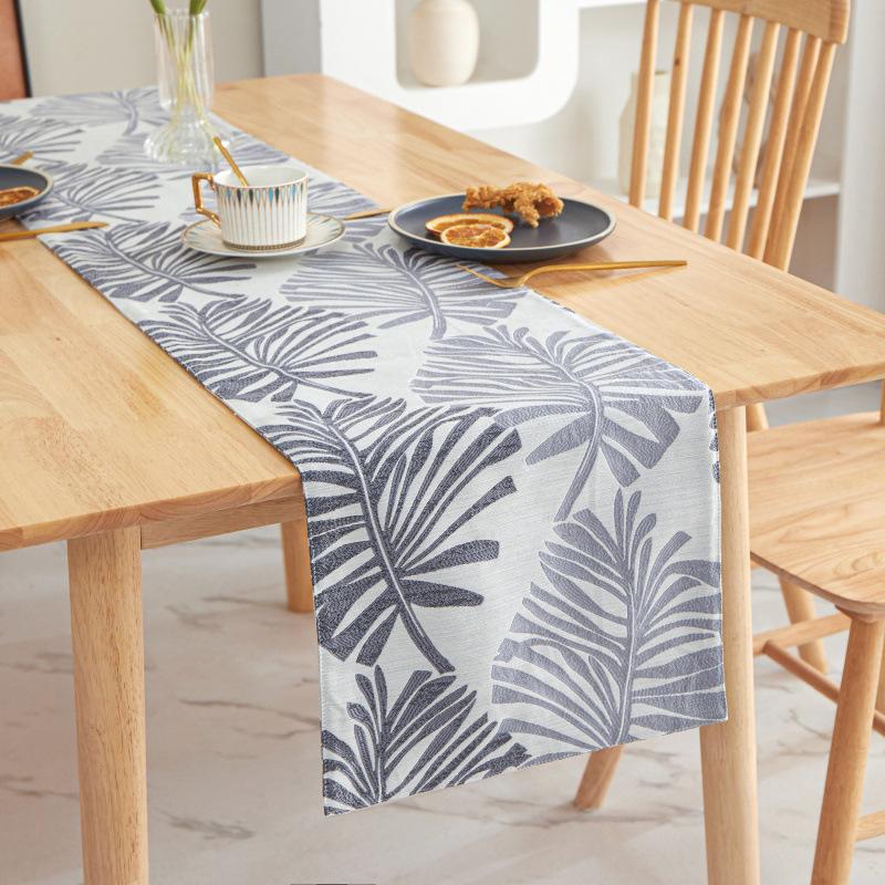 Double-sided Printing Table Runner Living Room Coffee Table Tablecloth Chinese Style Home Decoration