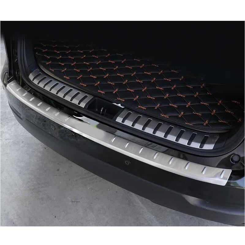 For Lexus NX 200 200t 300h 2015 2016 2017 2018 Car Stainless Steel Trunk Inner Guard Rear Bumper Trim Accessories