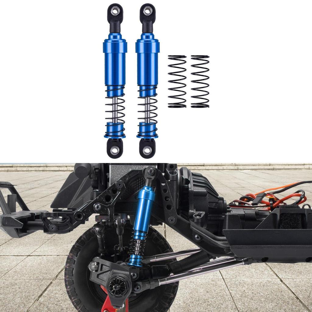 2 Pieces 1/10 RC Car Shock Absorber Damper Accessory Metal Spring,Spare Parts,for Trucks,Vehicles