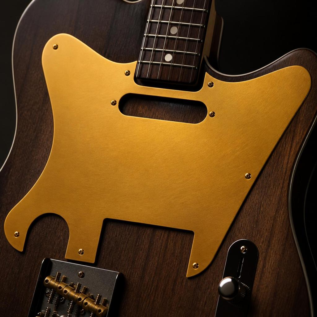 Guitar Pickguard Brushed Scratchplate Long-Lasting for Guitarists, Luthier