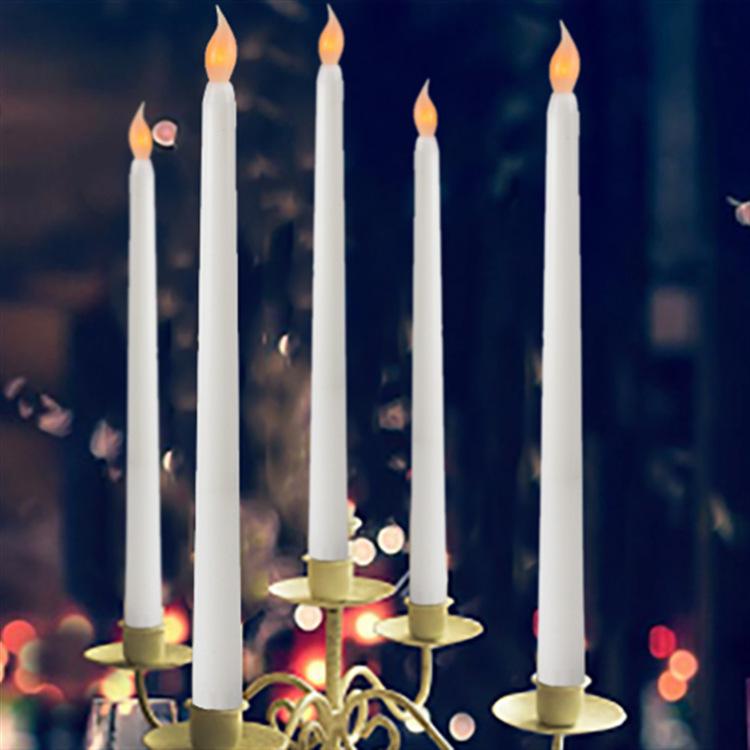 Простота Атмосфера Свечи Светильники Вечеринка Для Свадьбы День Рождения Беспламенная Свеча Лампа Светодиодная Длинная Свеча Электронная Свеча Украшение Ресторана