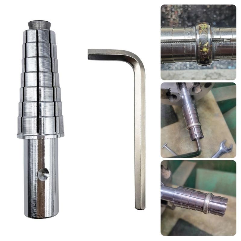 Портативный регулятор размера колец Измеритель размера колец Растяжитель Увеличитель Расширитель для легкого расширения ювелирных изделий Простое управление