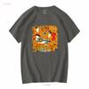 Steve Earle Band T Shirt Mans Fashion  Tops Summer Casual vintage Washed fashion Soft designer clothes Stylish Breathable