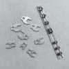 8Pcs Portable Replaceable Drive Crowfoot Wrench 3/8 Inch Movable Ratchet Wrench High Quality 10 To 19mm L-shaped Wrench