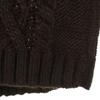 unused BEAMS LIGHTS Long sleeve Cable single rib knitting sweater 38 knit Women Used