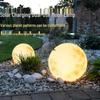 Водонепроницаемый лунный светильник на солнечной батарее для украшения сада, газона и двора