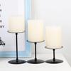 1 Set Iron Candlestick Modern Elegant Candle Holder Stable Base Candle Stand for Weddings Parties Home Decor Adult Sex Wear