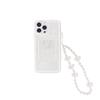 Ice Transparent Bow Iphone16ro Max Mobile Phone Case 14 Apple 15 Suitable for 11 Love 12 Lanyard X