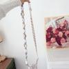 Braided Flower Phone Lanyard Cotton Rope Adjustable Crossbody Strap,Length: 120cm