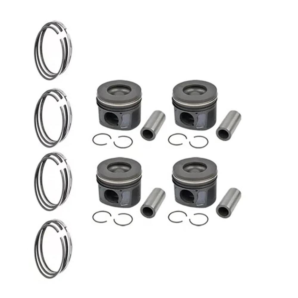 Piston and piston ring kit FOR CITROEN JUMPER FORD RANGER TOURNEO TRANSIT PEUGEOT BOXER 2.2L 2.2 L T Diesel 06-20 BK2Q6105 4HV
